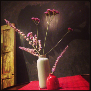 Heath vase rogue flowers