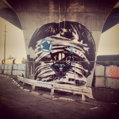Oakland underpass graffiti