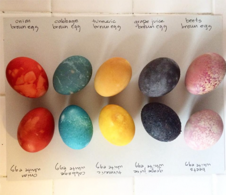 bougie hippie Easter eggs