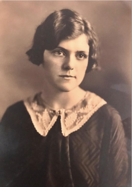 My great-aunt Beatrice, who was a second grandmother to me. I knew she had worked as a schoolteacher in a one-room schoolhouse in Halifax, Vermont, but used to think that was my family's only historical connection to Vermont.